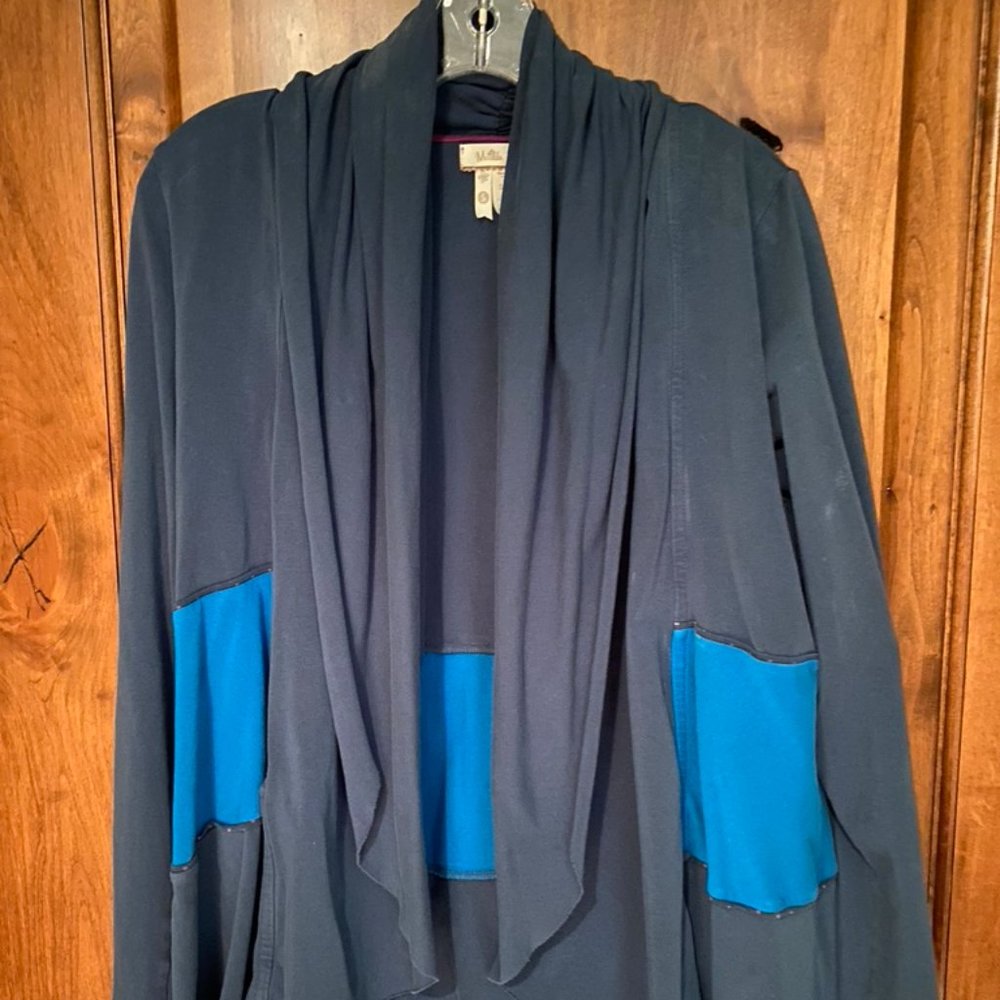 Matilda Jane Blue Moody Jersey Cardigan Size Small